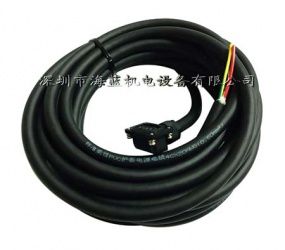 三菱電機(jī)電源線MR-PWS1CBL5M-A1-L，三菱MR-JE，MR-J4,MR-J3系列電機(jī)專用